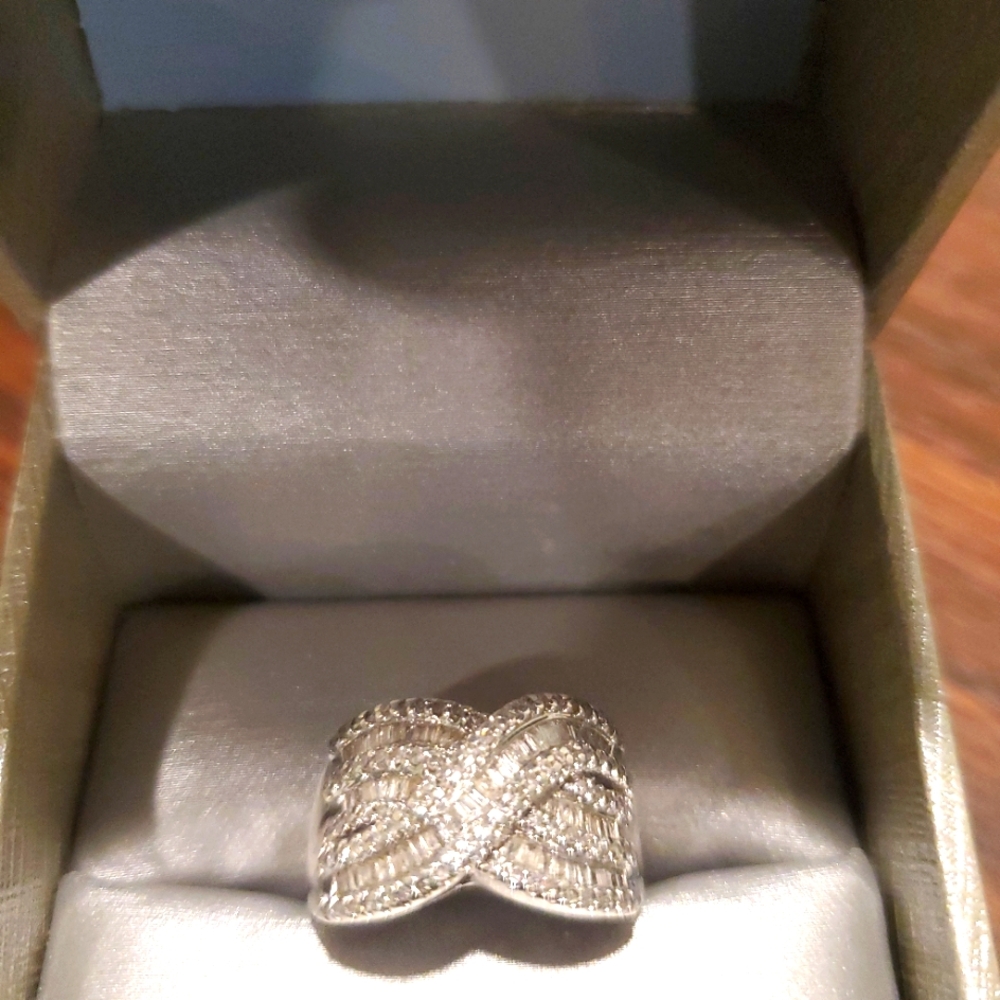 1 carat total weight genuine diamond ring size 6